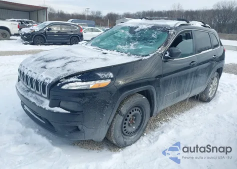 2018 Jeep Cherokee Latitude Plus 4X4 z USA, uszkodzony, nr VIN 1C4PJMLXXJD531051